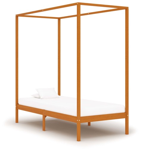 Kiefer massiv himmelbett bett - massiv,