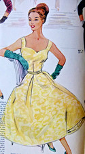 altes Modeheft  von 1957  +