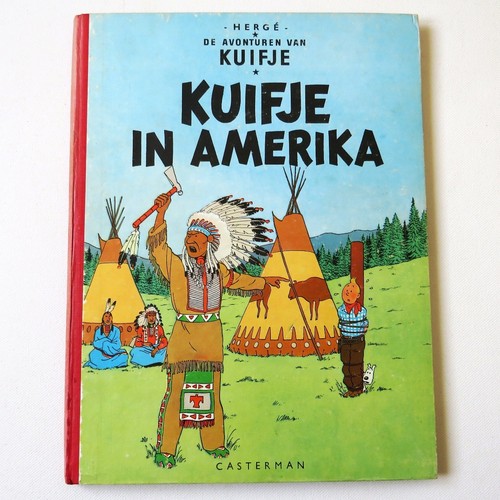 Kuifje amerika antikes hc - antikes,
