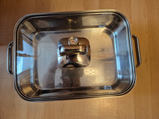 WMF Vitalis Dampfgarer 6,5 l Bräter mit Deckel und Zubehör