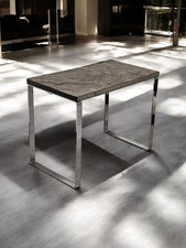 Beistelltisch Schiefer Chrom