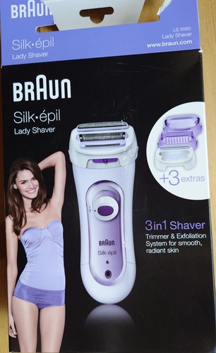 Braun lady shaver silk - braun, silk&soft