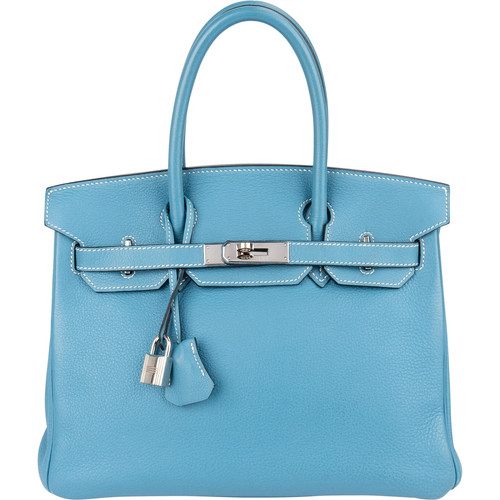 Hermès blue jean birkin - birkin, 30