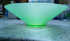 Sandra Rich - Glasschale - grün - Schale - Schüssel - Höhe 7,5cm - wie neu