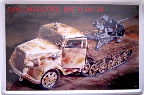 Blechschild 20x30 opel - blechschild,