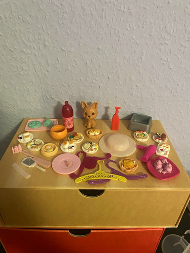 Barbie zubehör essen - barbie,