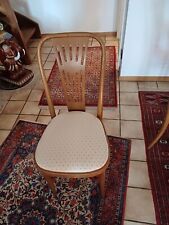 5 Stück original Thonet Stühle aus Burgholz, Baujahr 1985