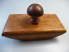 Alte Löschwiege, Löschwippe, Holz, Tintenwippe, Tintenlöscher, Büro