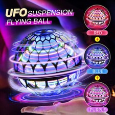 Fliegender Flying Ball Boomerang Spinner Toy Mini Drone UFO Boy Girl Xmas Gift