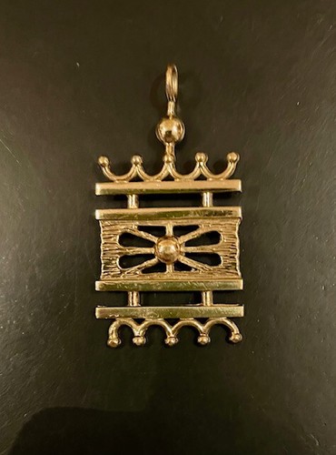 Anhänger bronze handgefertig - anhänger,
