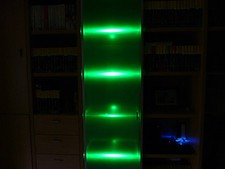 1x LED Glaskantenbeleuchtung Glasbodenbeleuchtung Grün