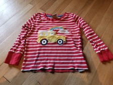 Frugi Shirt Regenbogen Auto