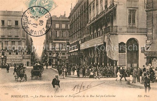 Bordeaux place comedie - bordeaux,