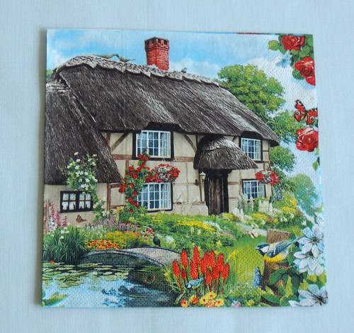 Servietten cottage landhaus - 5,
