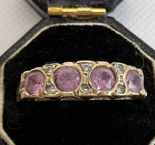 Vintage 9ct gold natural - 9ct,