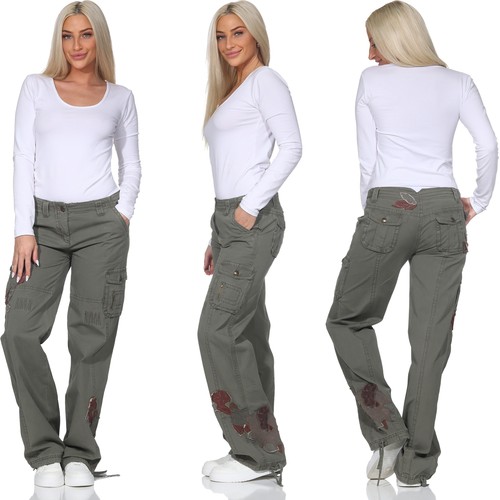 Damen cargo hose wide - cargo, leg