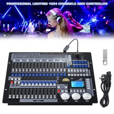 DMX Controller 1024 Kanäle DMX512 Controller Konsole für Bühnen Party Halloween
