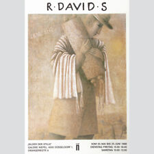 R. David S.: Bilder der Stille. Plakat Galerie Niepel, Düsseldorf 1988