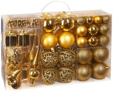 101x Weihnachtskugeln Set