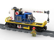LEGO® Kranwaggon Kranwagen I Für City Eisenbahn 60470 60336 60337 I Kran Waggon