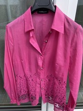 roccobarocco Bluse, rosa , Gr. S, ungetragen 