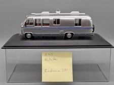 Modellautos 1:43 Hachette Airstream 280 Motorhome Wohnmobil mit Vitrine