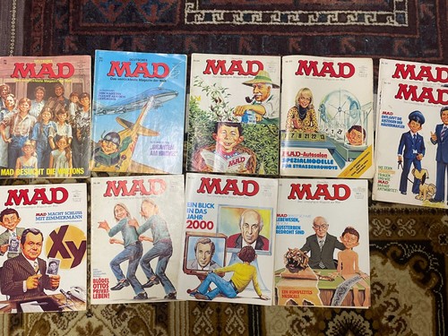 Großes mad magazine konvolut - mad,