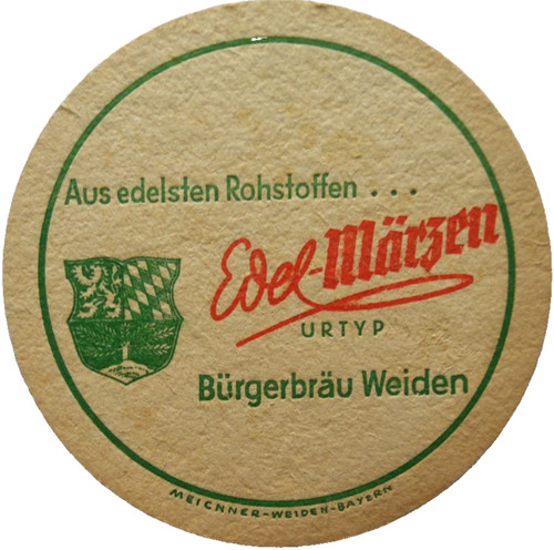 Alter bierdeckel brauerei - alter,
