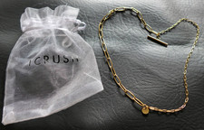 Icrush Halskette Goldfarben - Eleganter Schmuck  bis 40 cm / NEU