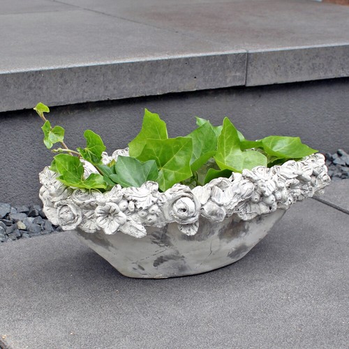 Vintage blumenschale oval - vintage,