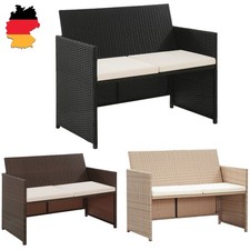 2-Sitzer-Sofa Gartenbank Poly