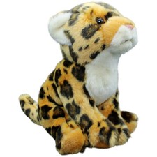 Bon Ton Toys WWF Leopard, sitzend Kuscheltier 23cm Gebraucht Leopard