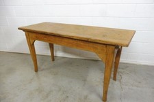 Antiker Tisch Sideboard Kommode Anrichte Küchenschrank aus Weichholz um 1900