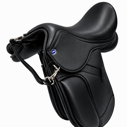 Leder mono sattel black 15 - ,