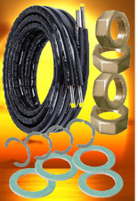 Solarleitung Edelstahlwellrohr