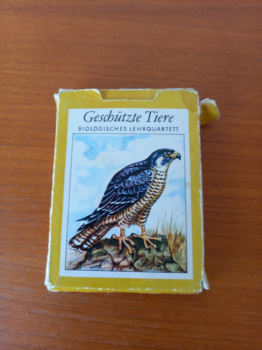 Ddr quartett geschützte tiere - ddr,