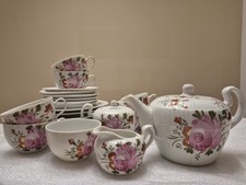 AW August Warnecke Teeservice  Ostfriesische Rose