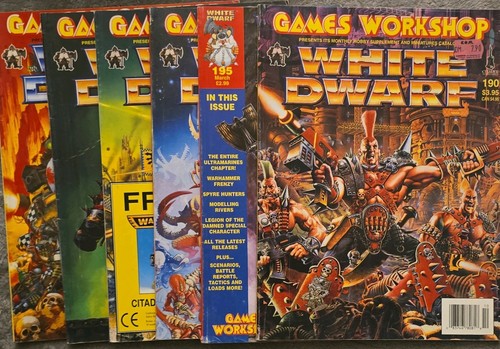 Games workshop white dwarf - games,
