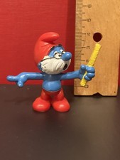 Papa Schlumpf als Lehrer Schleich 40224 ohne Schultafel Schlümpfe