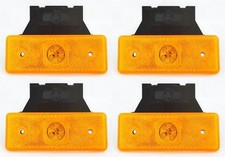 4x Orange LED Side Marker