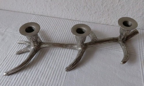 Kerzenhalter flammig geweih - 3,