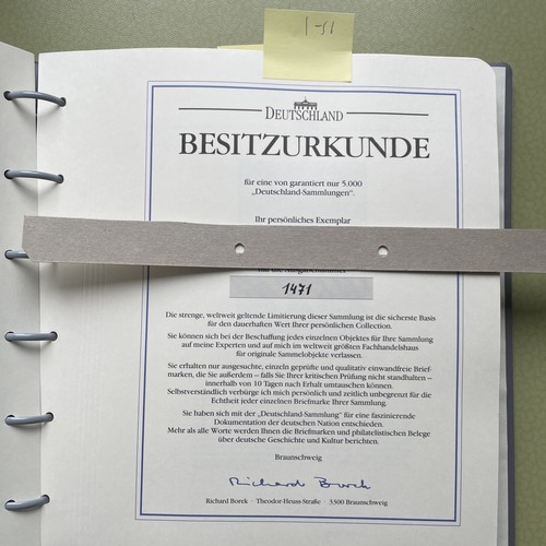 Deutschland brd borek - brd, borek-sammlung