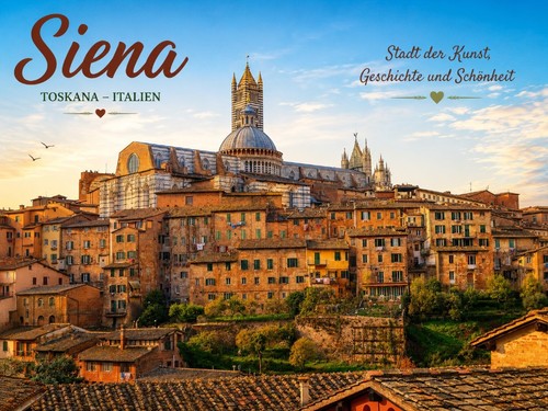 Kühlschrankmagnet siena dom - siena,