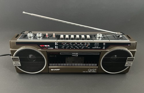Sharp 27h stereo radio - (br),