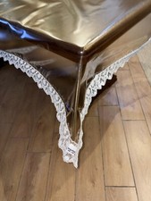 Tischdecke transparent