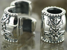 Thors Hammer Bartschmuck Mjölnir Bartring Bartperle Clipperle Totenkopf Skull