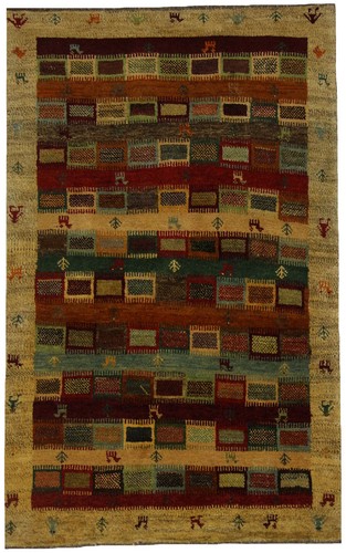 Teppich gabbeh handgeknüpft - teppich,