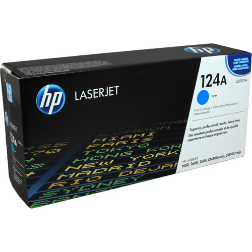 Original toner 124a cyan - hp,