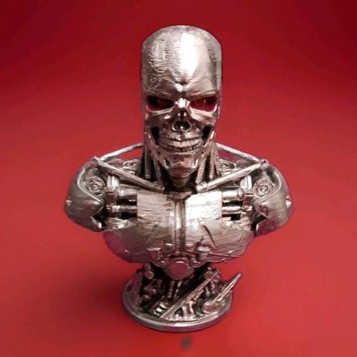 Terminator 800 bust - terminator,