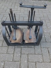 Schuhmacher Sohlen Handpresse